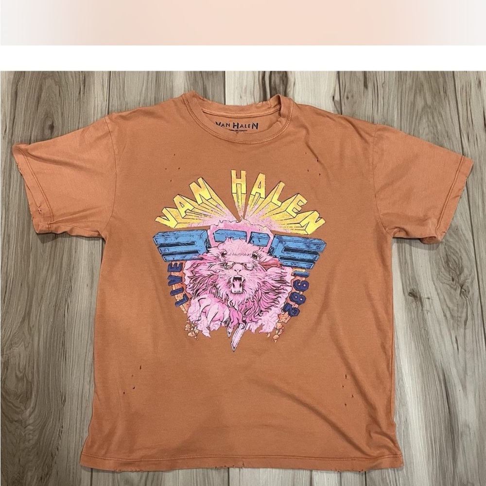 Van Halen Graphic T-Shirt in Orange
